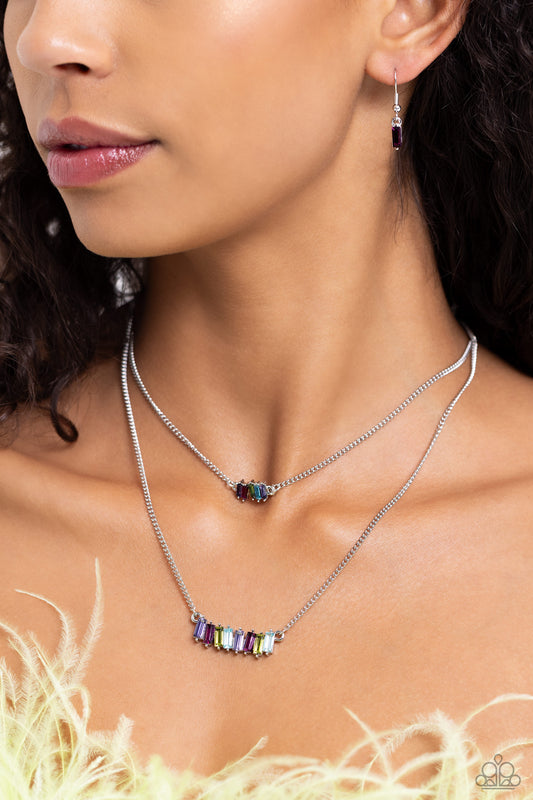 Easygoing Emeralds Multi Necklace - Jewelry by Bretta