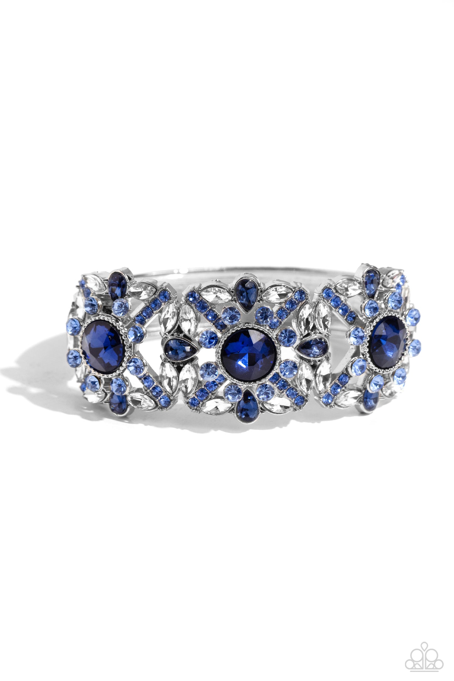 Shimmering Solo Blue Bracelet - Jewelry by Bretta