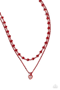 Cupid Combo Red Necklace - Jewelry by Bretta