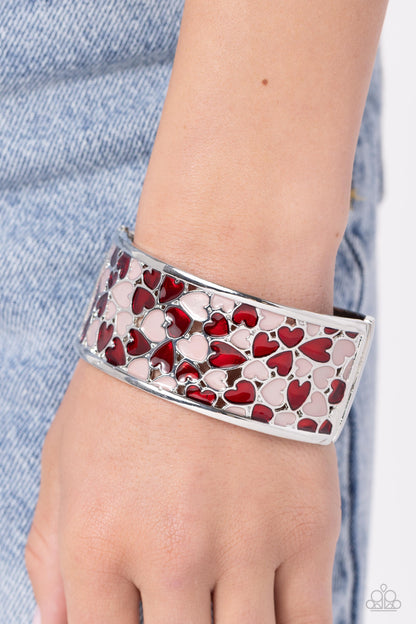 Penchant for Patterns Red Bracelet - Jewelry by Bretta