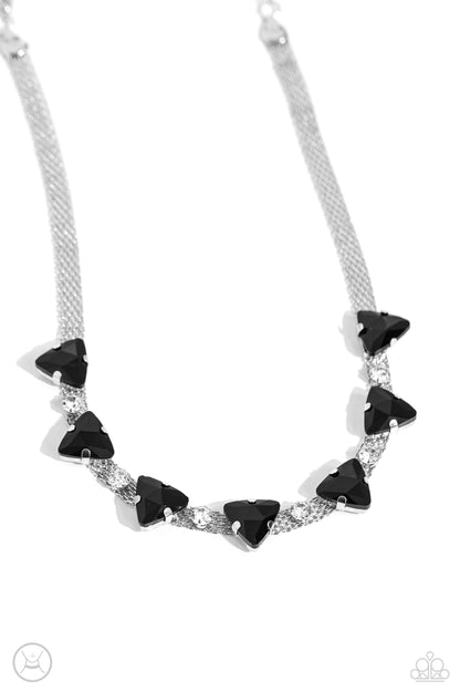 Strands of Sass Black Necklace - Jewelry by Bretta