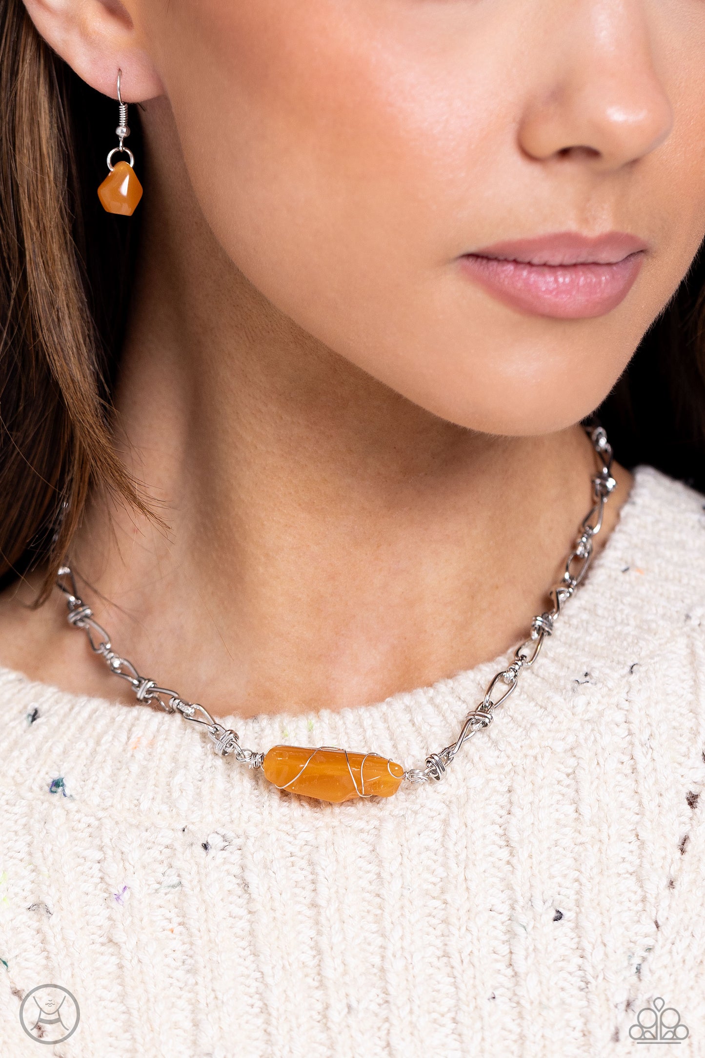 Cavern Class Orange Set - Jewelry by Bretta