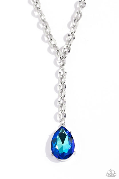 Benevolent Bling Blue Necklace - Jewelry by Bretta