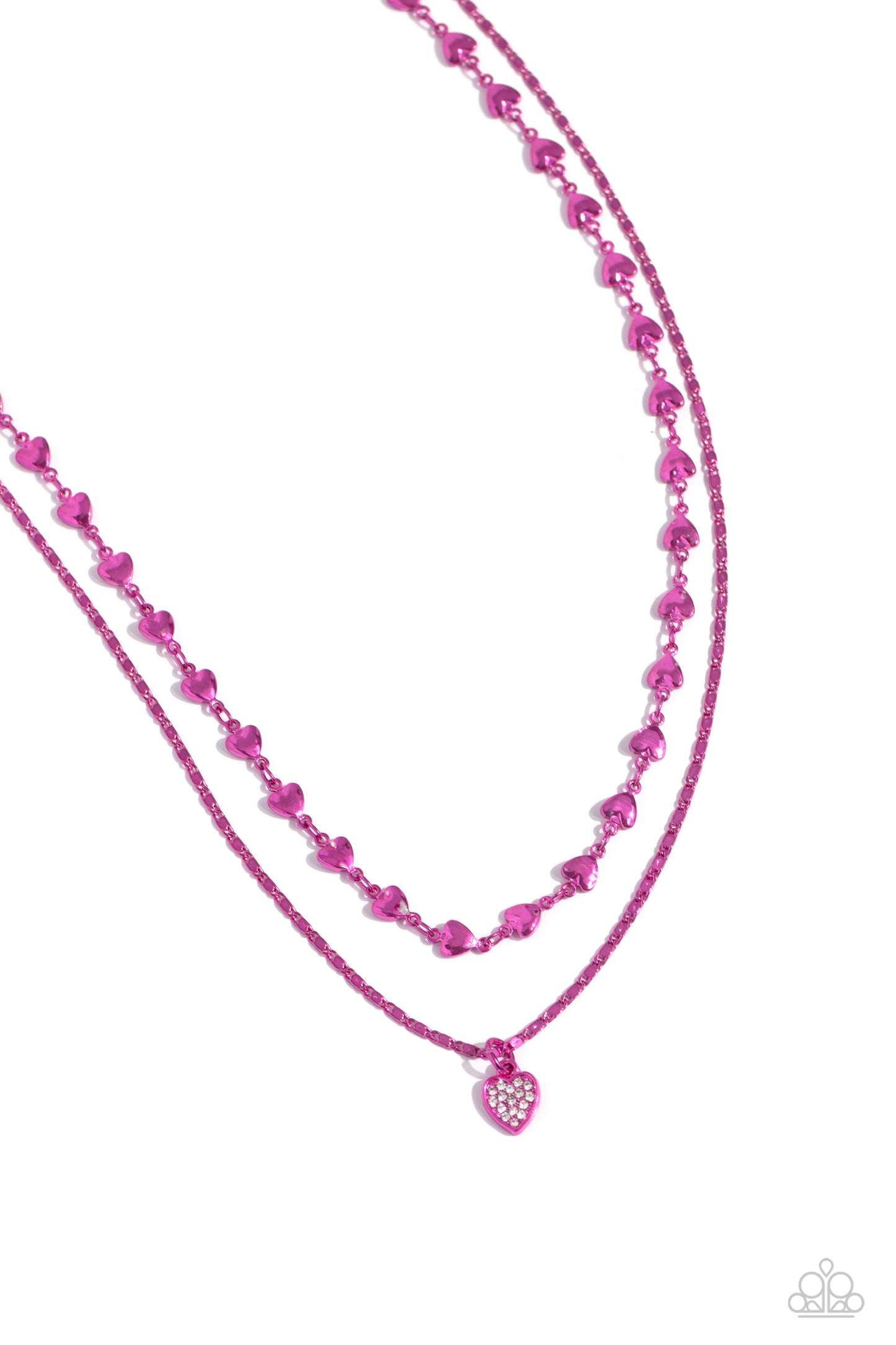 Cupid Combo Pink Necklace - Jewelry by Bretta