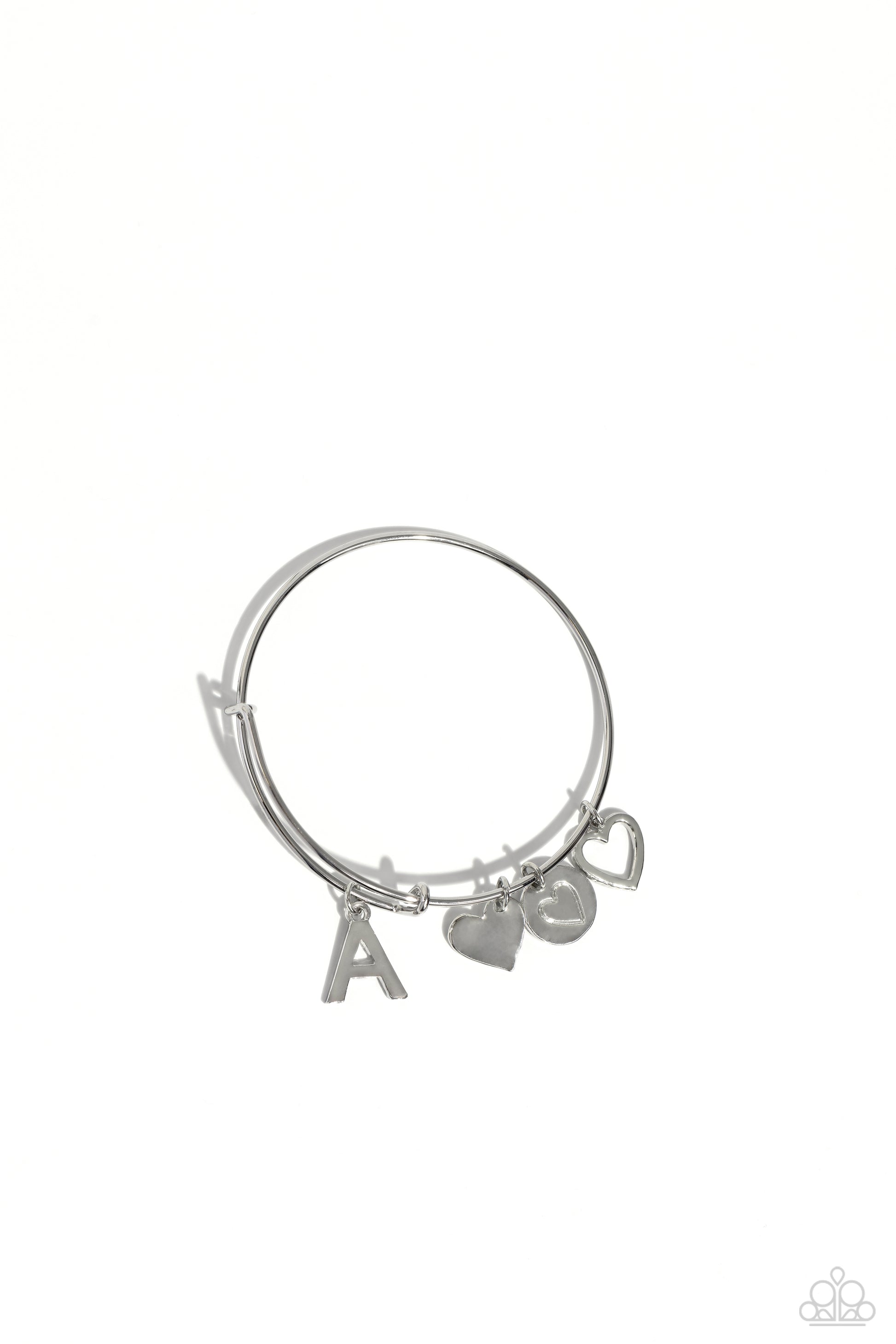 Making It INITIAL - Silver - A Bracelet - Jewelry by Bretta