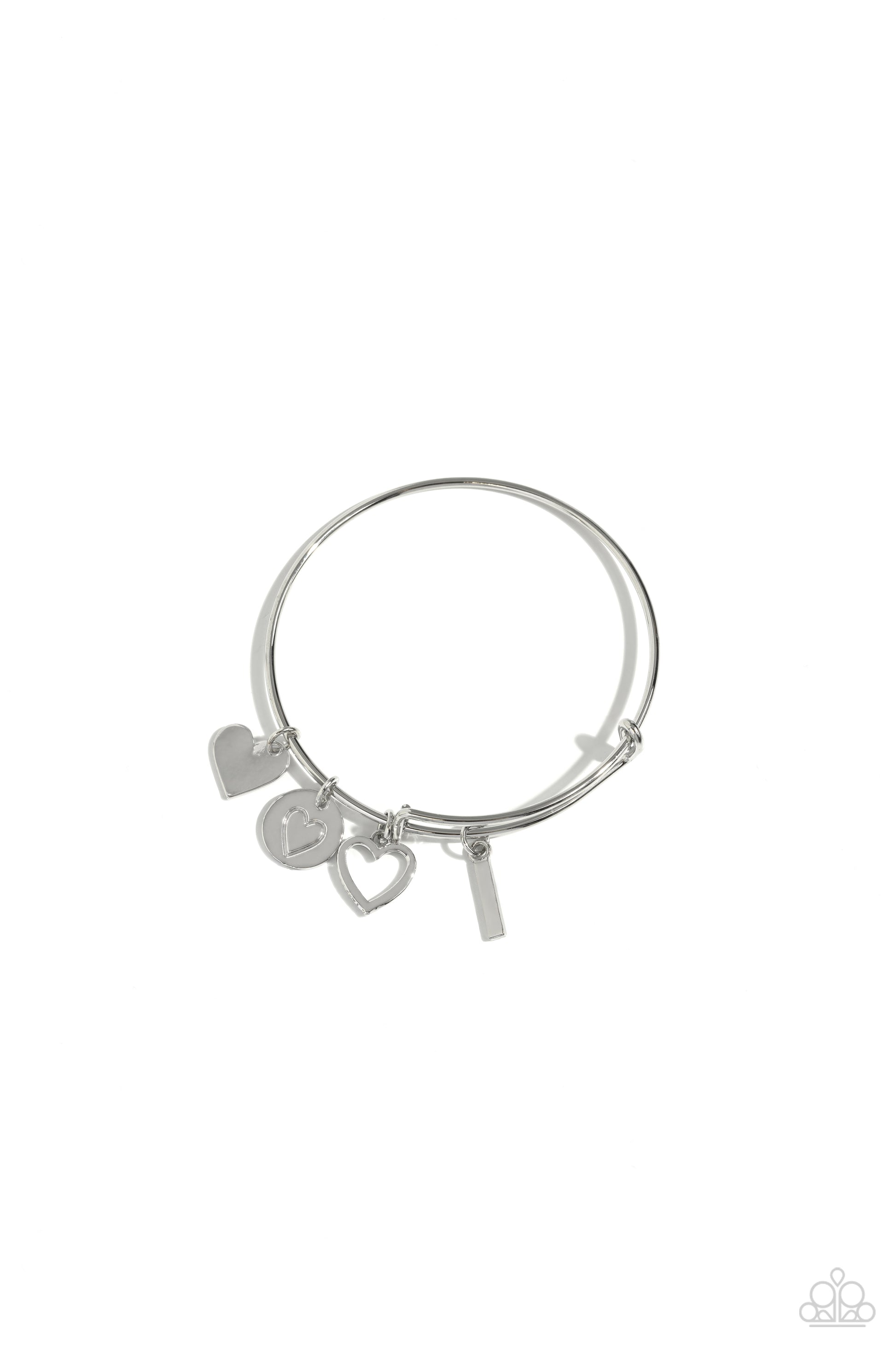 Making It INITIAL - Silver - I Bracelet - Jewelry by Bretta