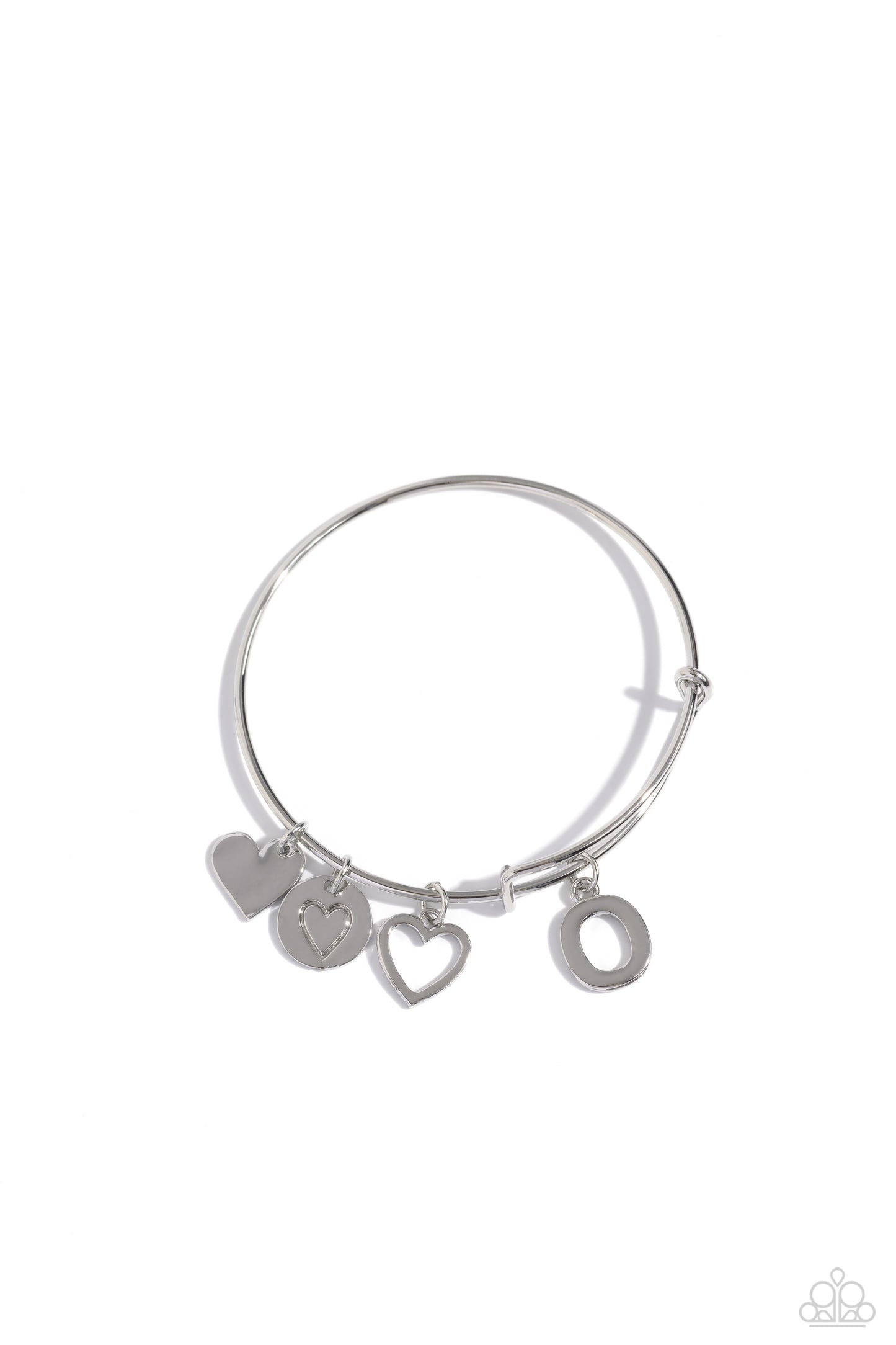Making It INITIAL - Silver - O Bracelet - Jewelry by Bretta