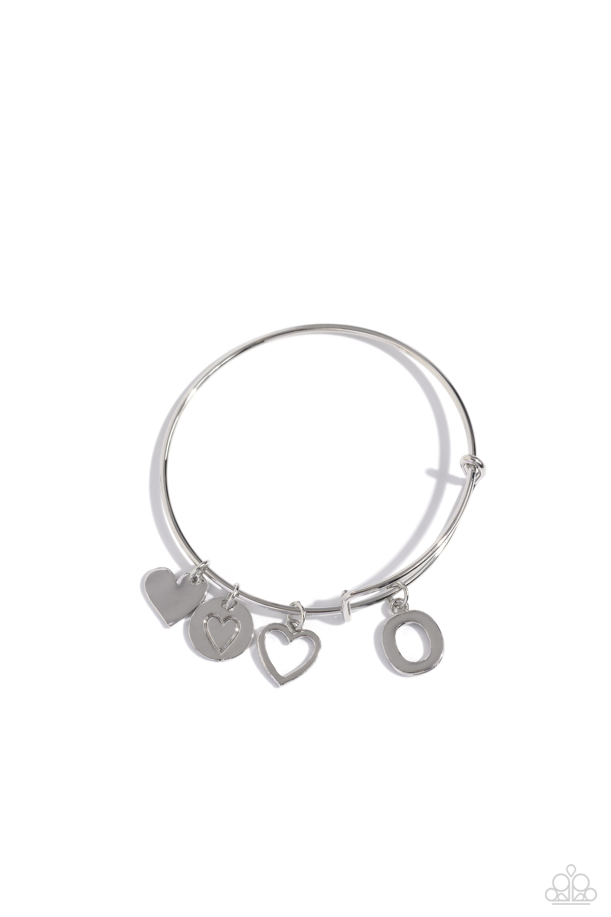 Making It INITIAL - Silver - O Bracelet - Jewelry by Bretta