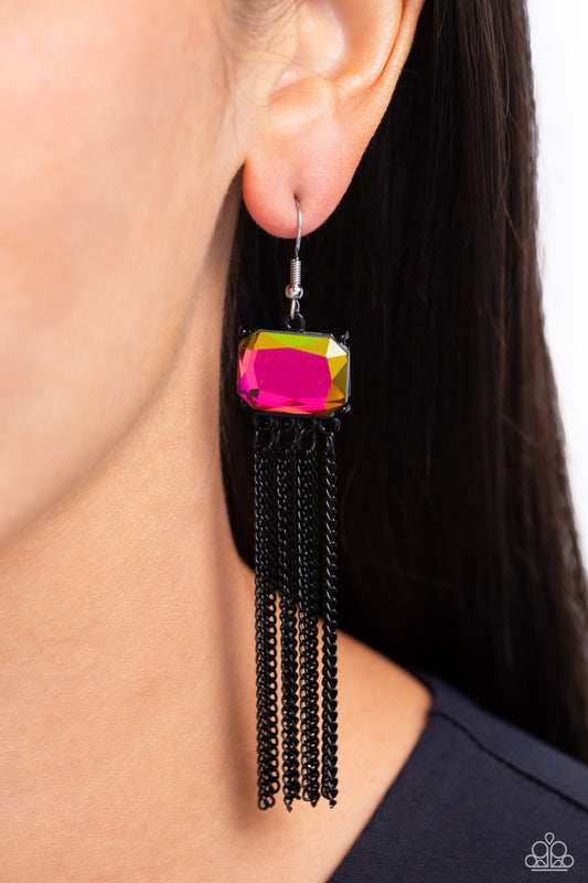Dreaming Of TASSELS Black Earrings - Jewelry by Bretta