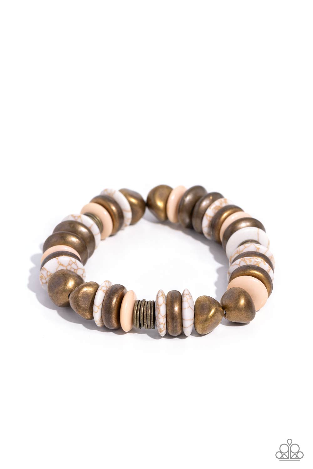 Harmoniously High-End Brass Bracelet - Jewelry by Bretta