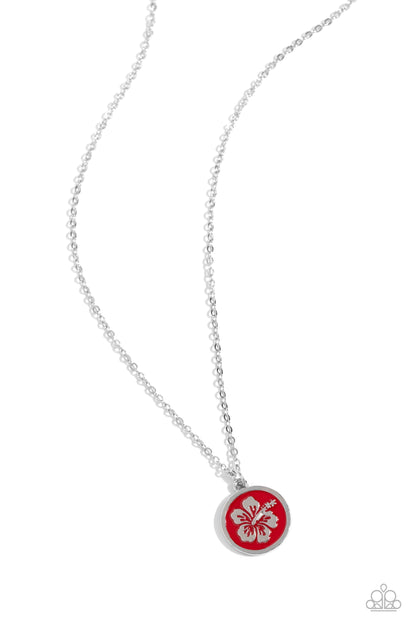 Beachy Basic Red Necklace - Jewelry by Bretta