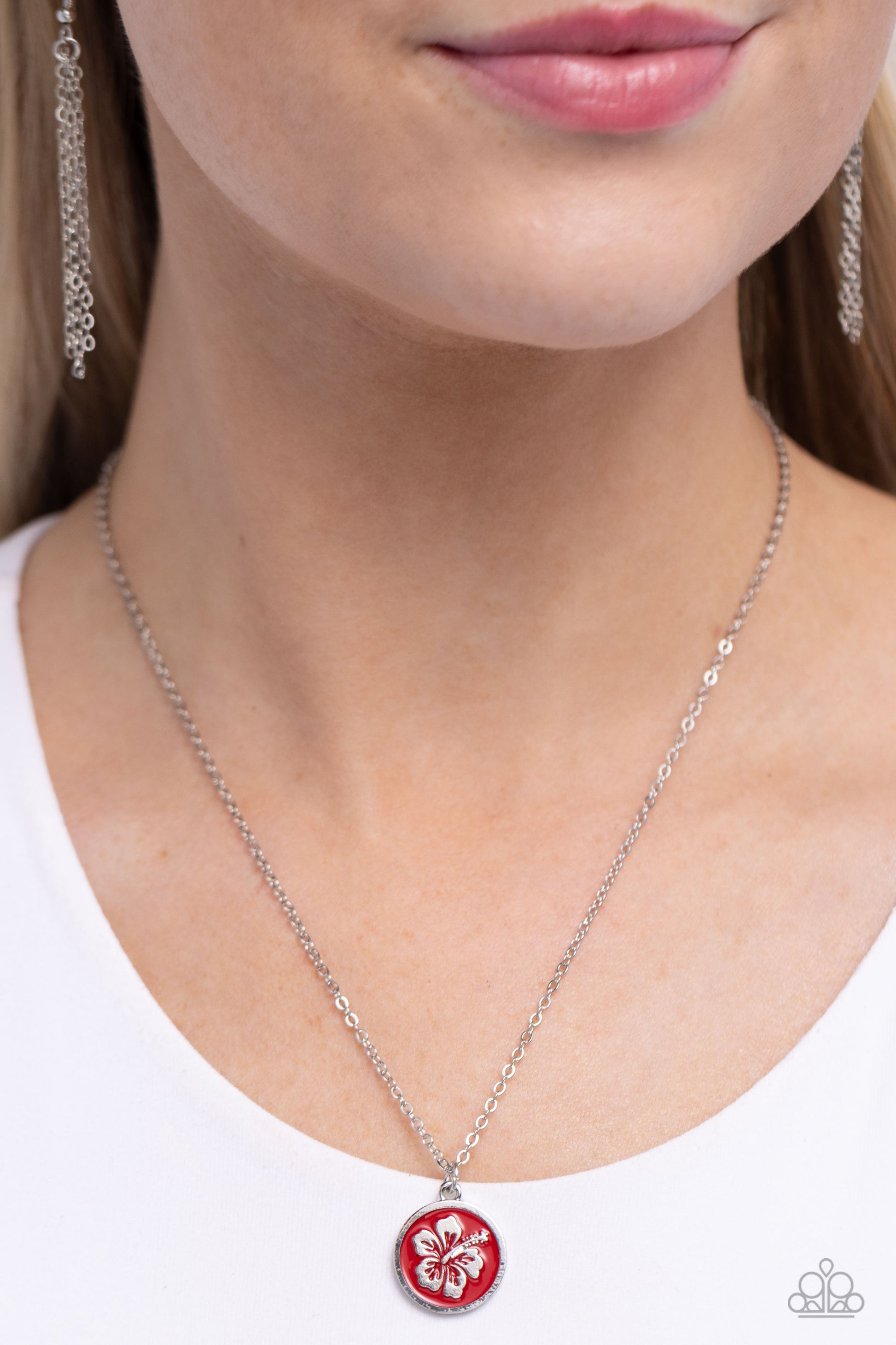 Beachy Basic Red Necklace - Jewelry by Bretta