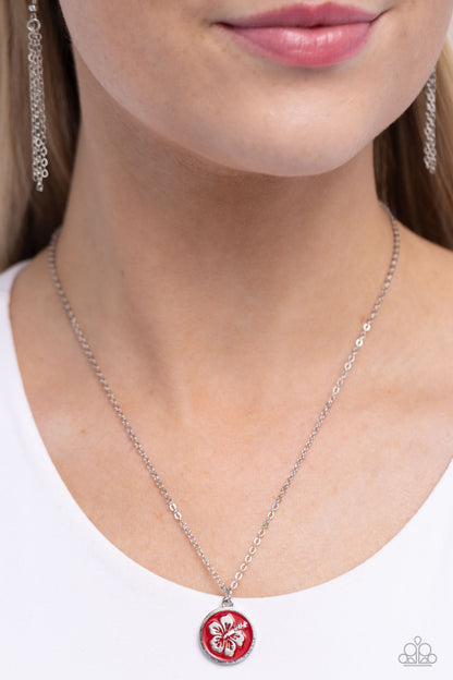 Beachy Basic Red Necklace - Jewelry by Bretta