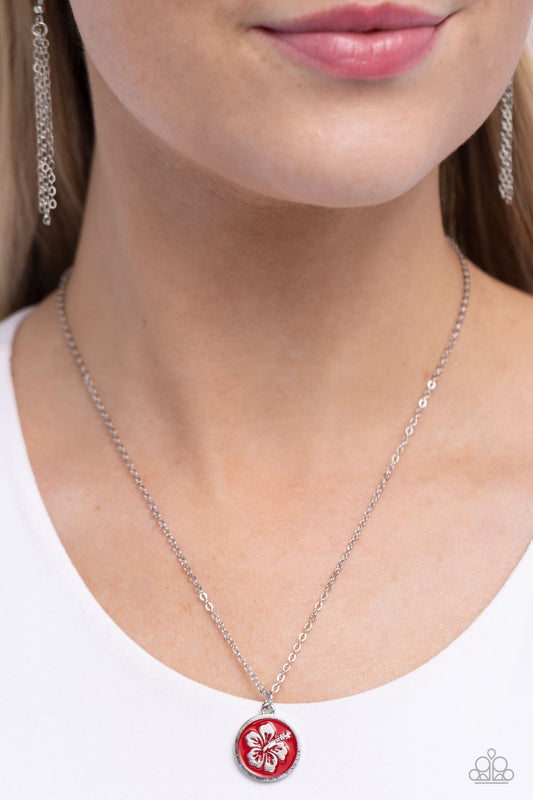 Beachy Basic Red Necklace - Jewelry by Bretta