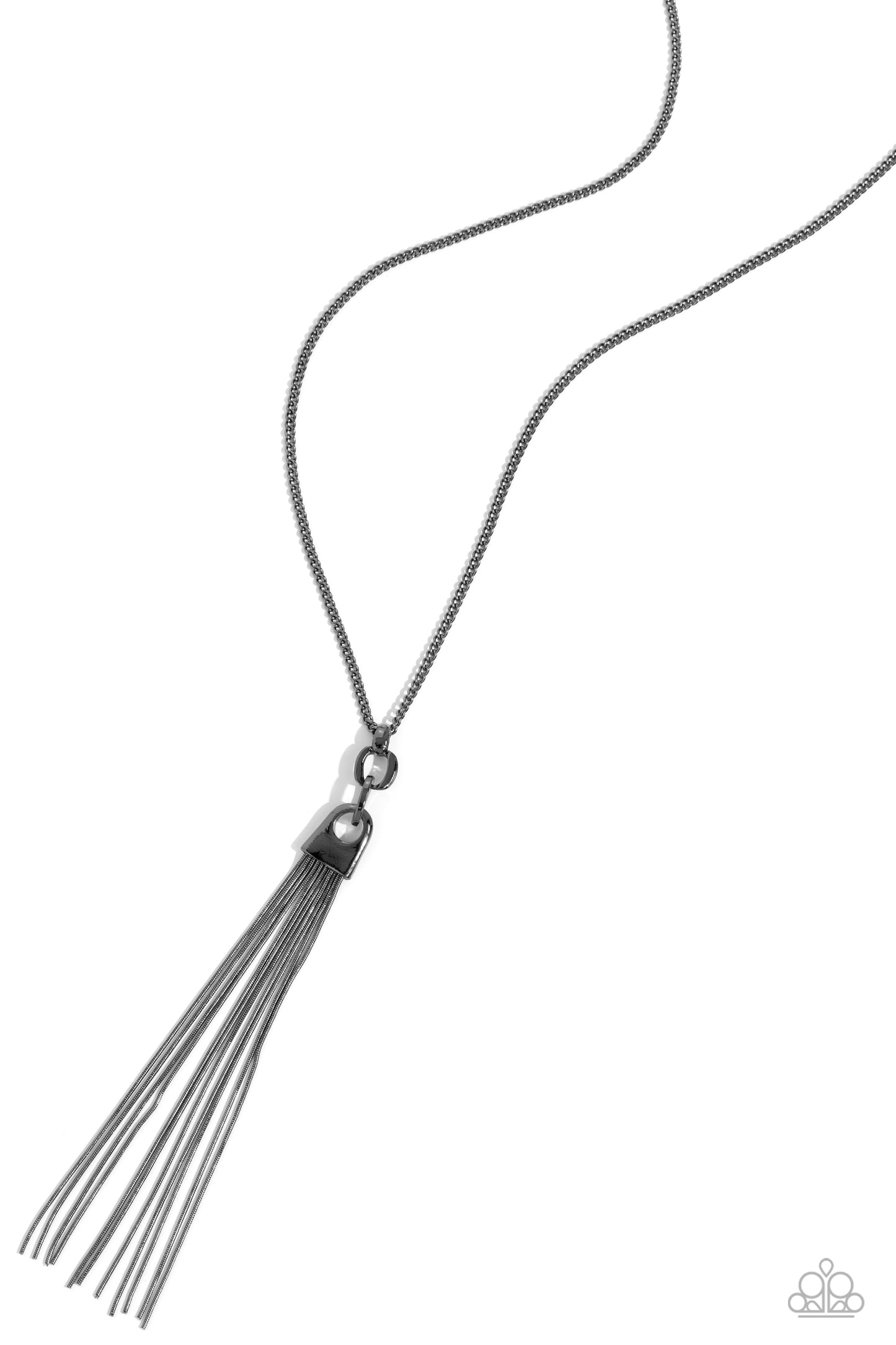 The STRANDS of Time Black Necklace - Jewelry by Bretta