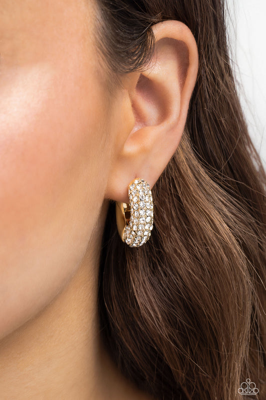 Combustible Confidence Gold Earrings - Jewelry by Bretta
