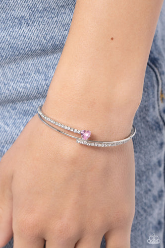 Sensational Sweetheart Pink Bracelet - Jewelry by Bretta