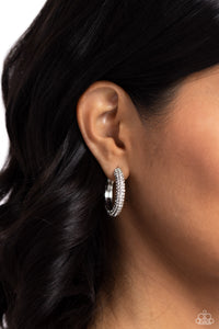 Glowing Praise White Earrings = Jewelry by Bretta
