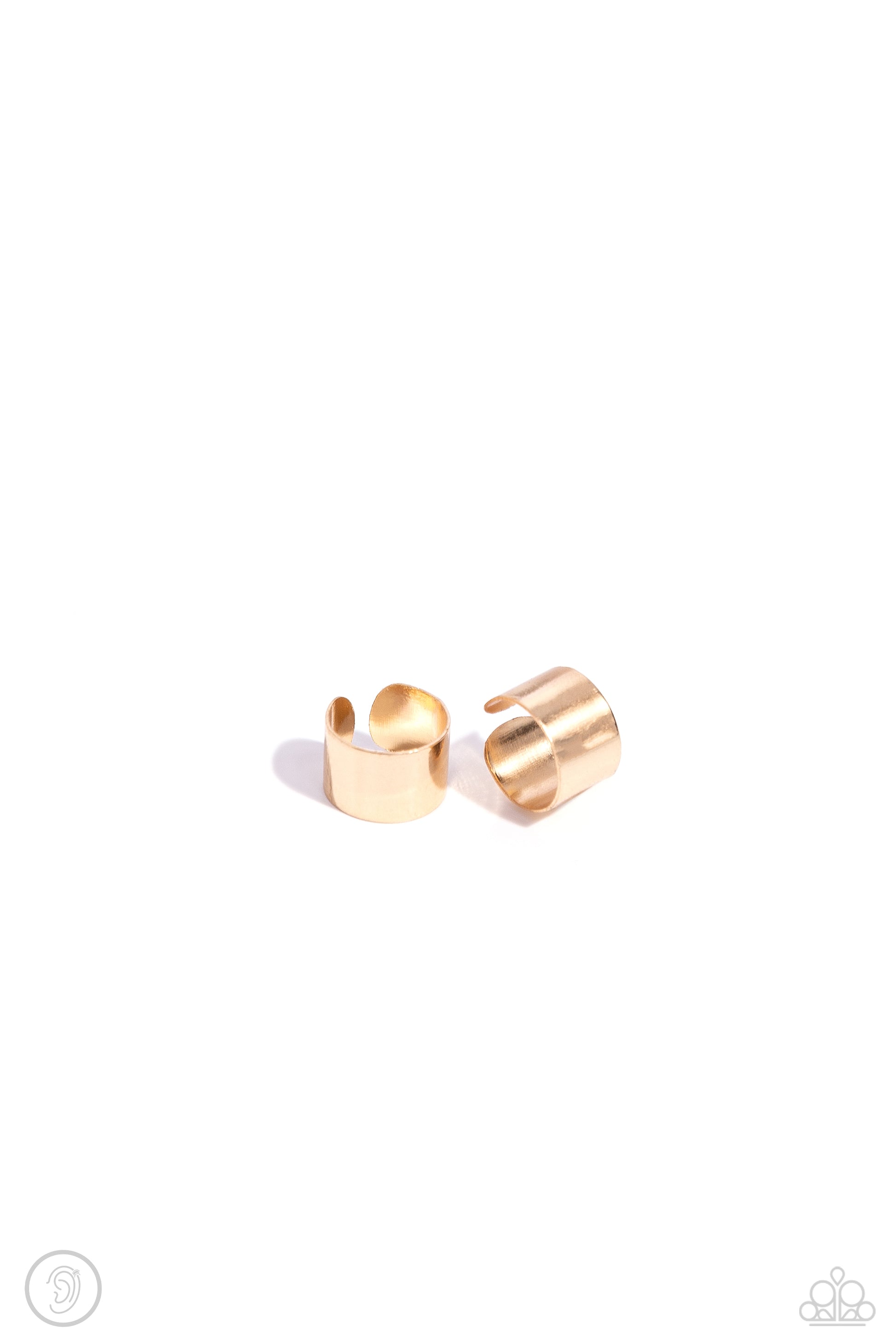 Seize the Chicness Gold Ear Cuff - Jewelry by Bretta