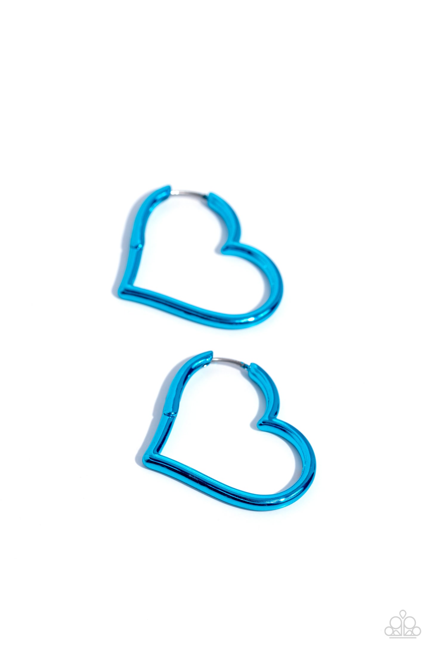 Loving Legend Blue Heart Earrings - Jewelry by Bretta