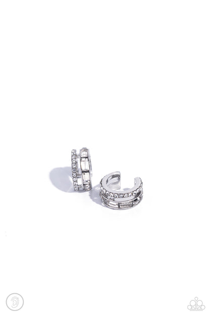 Dont Sweat The Small CUFF White Ear Cuffs - Jewelry by Bretta