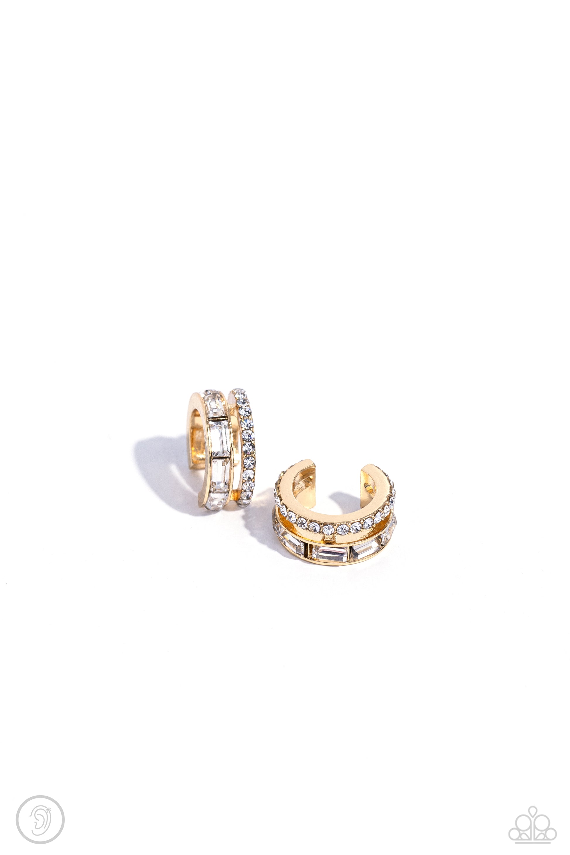 Dont Sweat The Small CUFF Gold Ear Cuff - Jewelry by Bretta