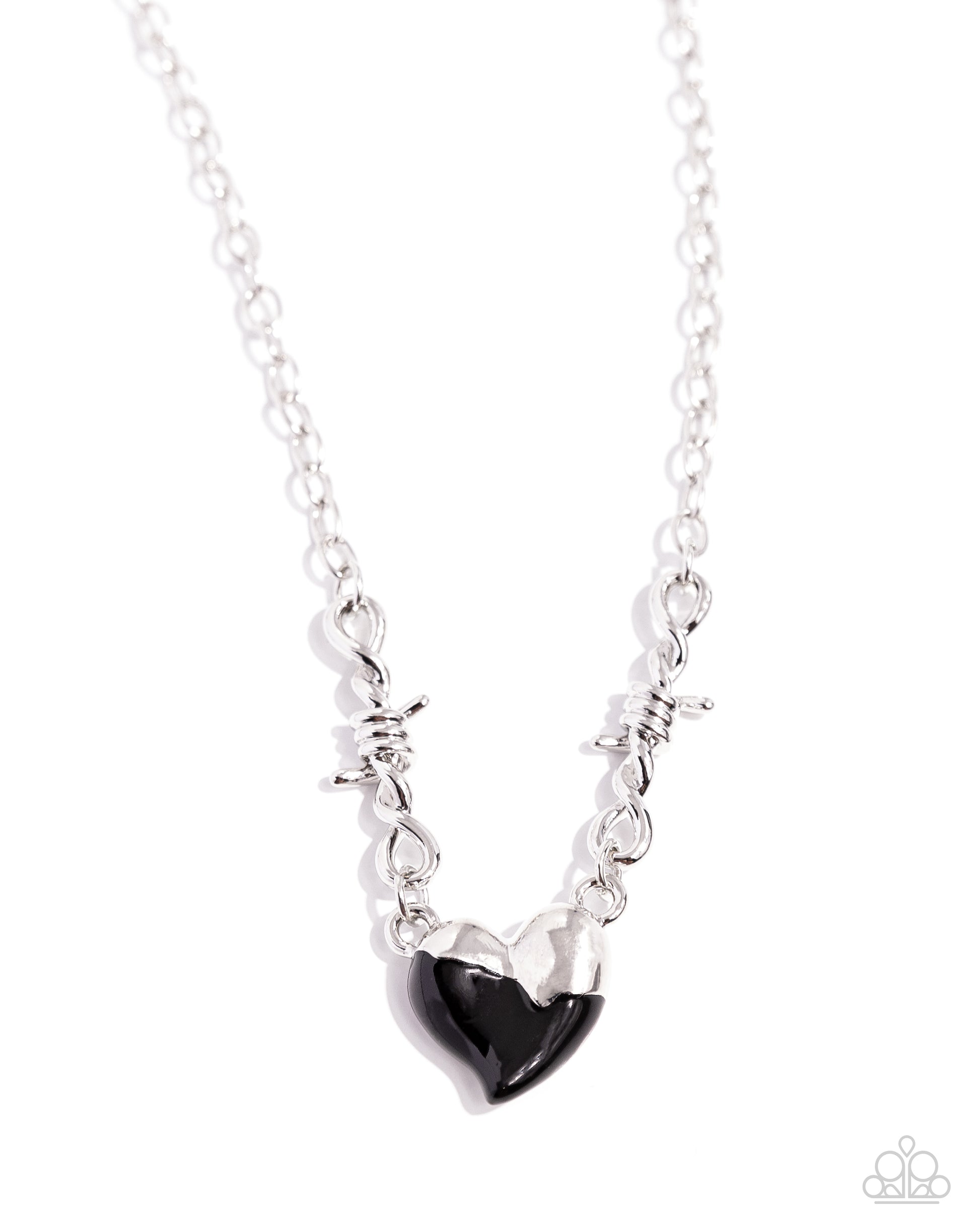 Trendy Tribute Black Heart Necklace - Jewelry by Bretta