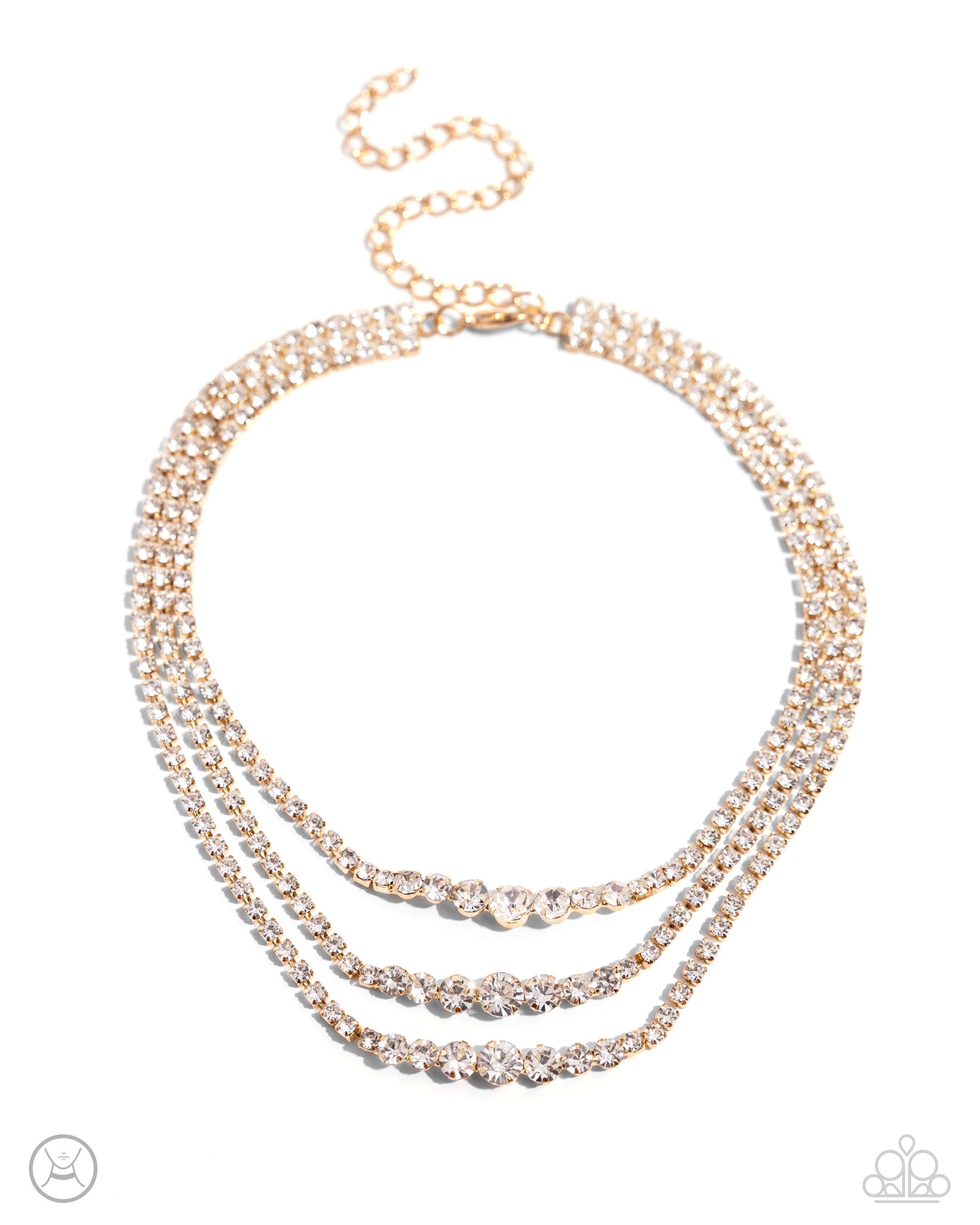 Dynamite Debut Gold Necklace - Jewelry by Bretta