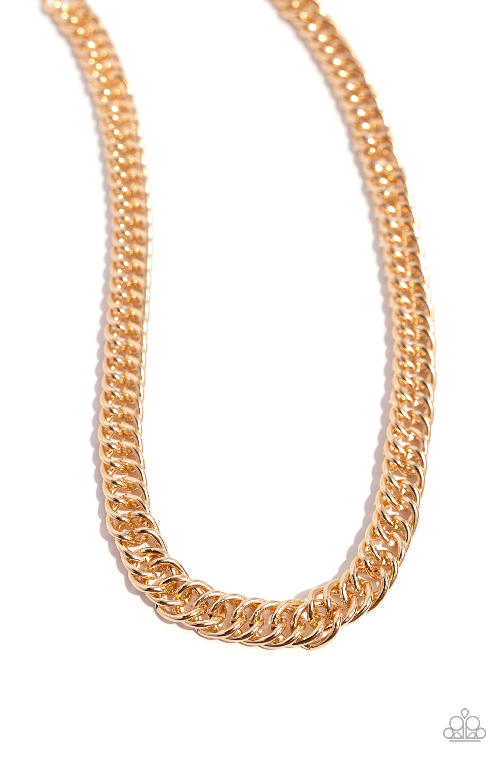Industrial Ideology Gold Necklace - Jewelry by Bretta