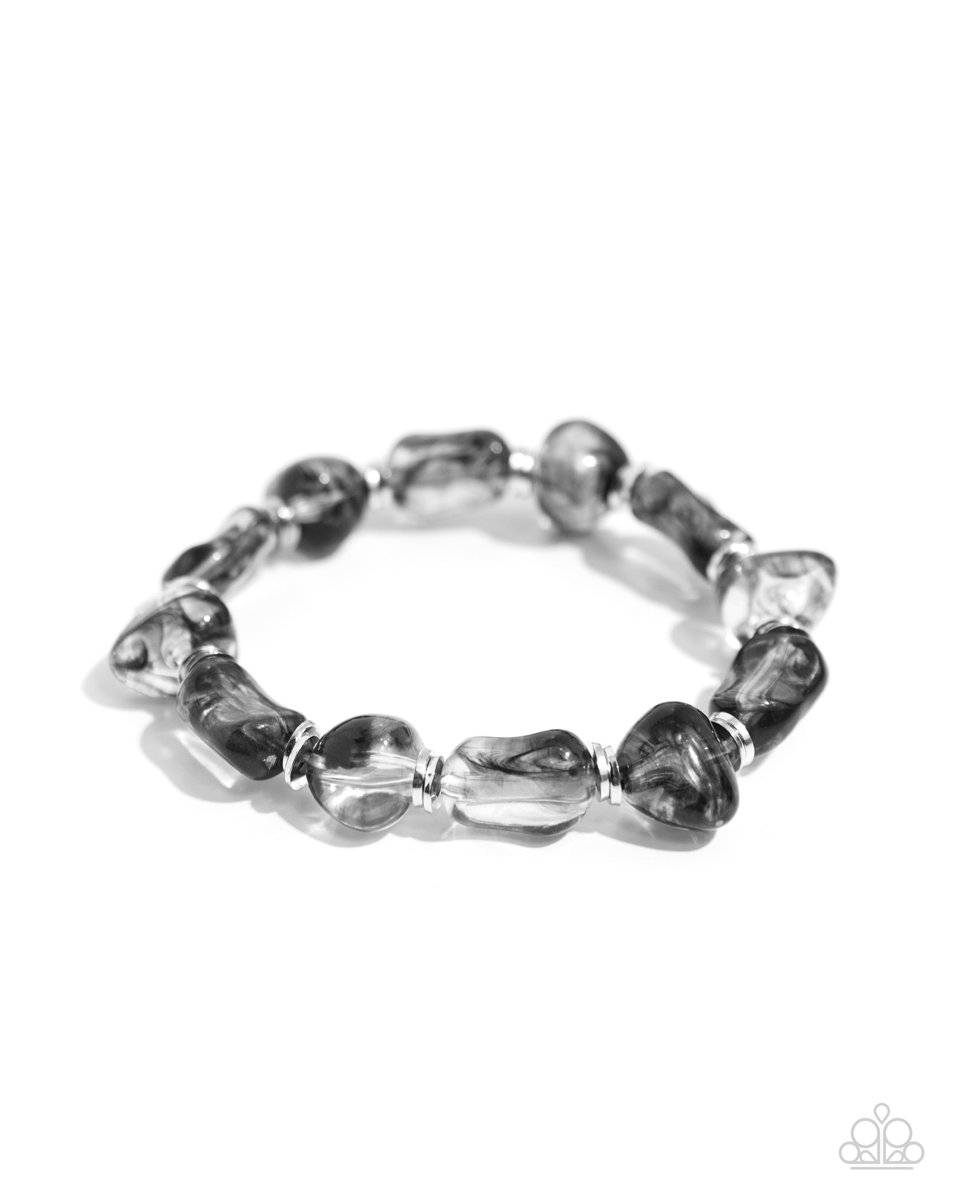 GLASSY Genre Black Bracelet - Jewelry by Bretta