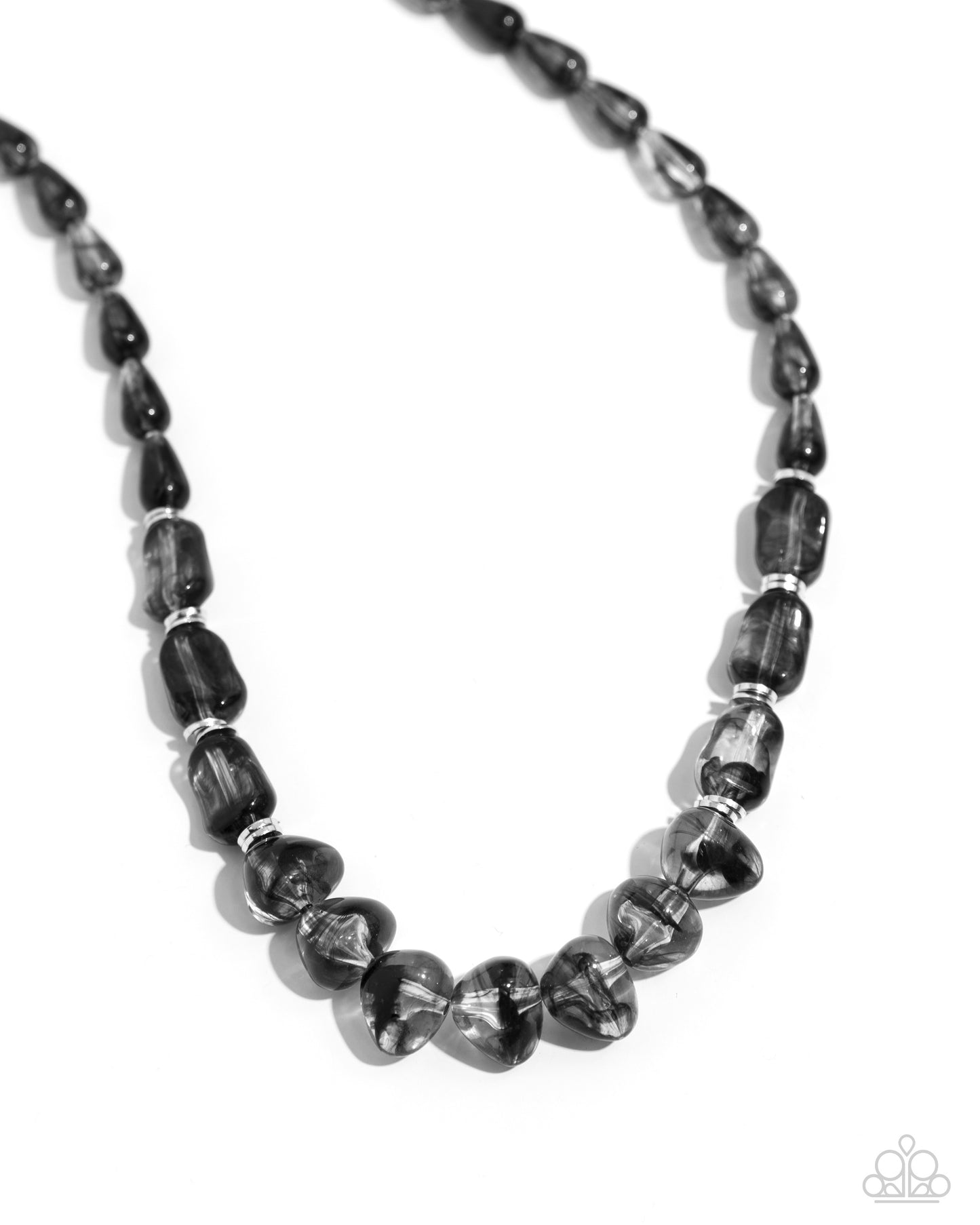 GLASSY Getaway Black Necklace - Jewelry by Bretta