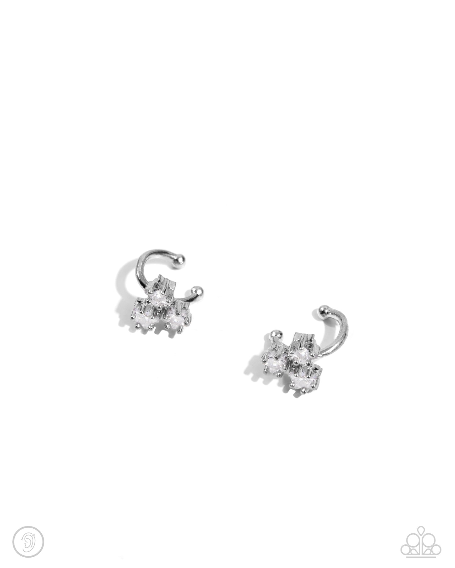 Ethereal Ensemble White Ear Cuffs - Jewelry by Bretta