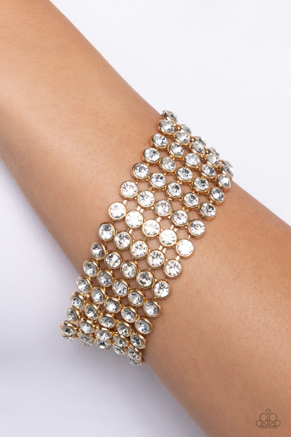 GLASSY Gallery Gold Bracelet - Jewelry by Bretta