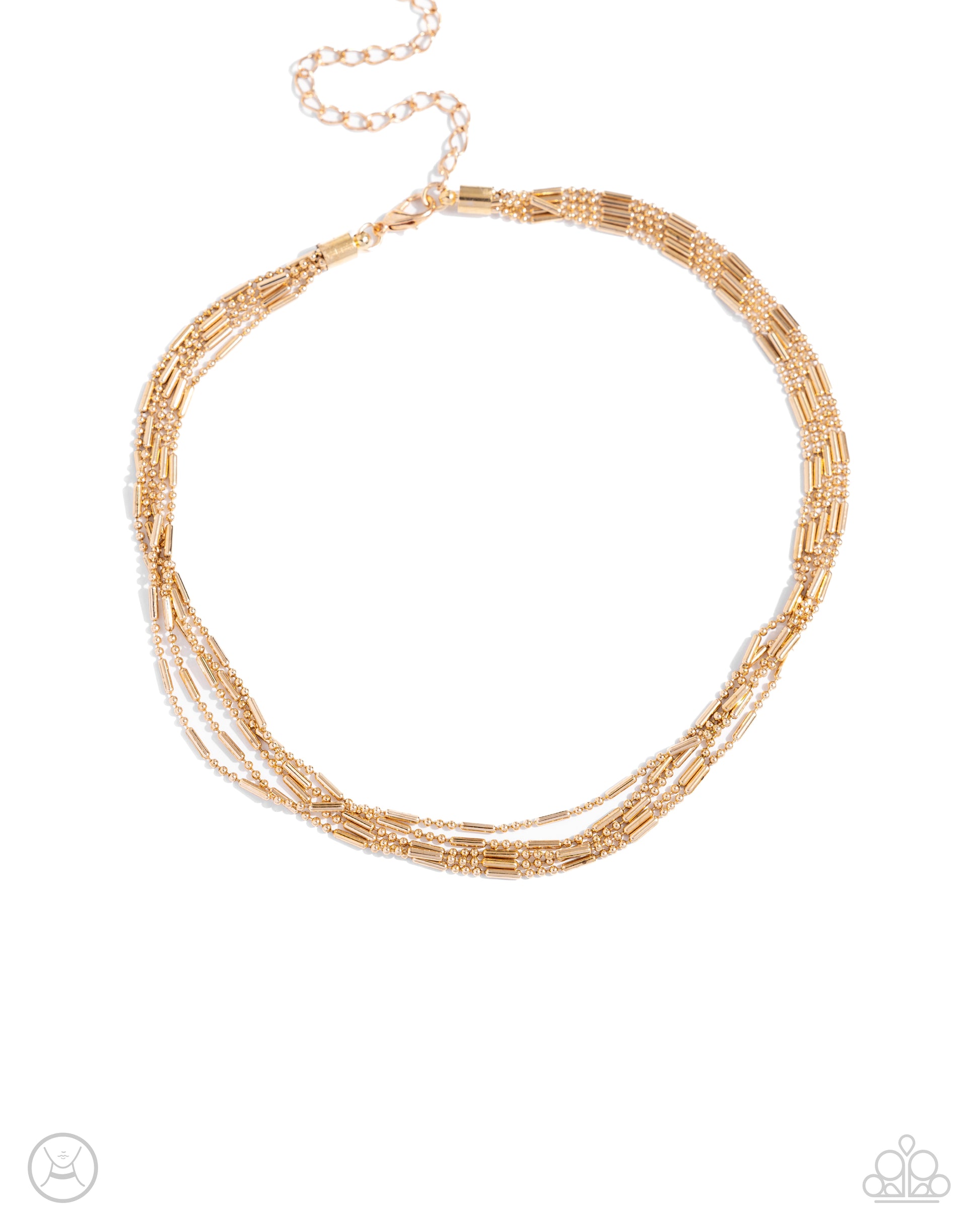 Monochromatic Marvel Gold Necklace - Jewelry by Bretta