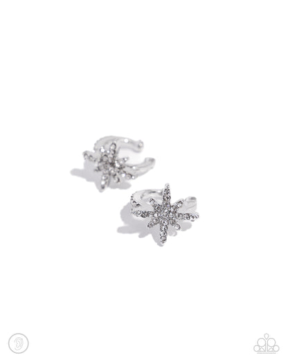 Cosmic Cuff White Ear Cuff - Jewelry by Bretta