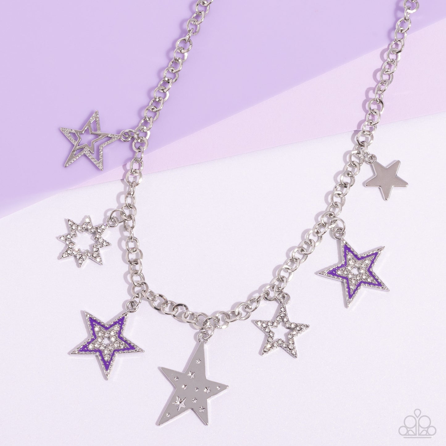 Starstruck Sentiment Purple Star Necklace - Jewelry by Bretta