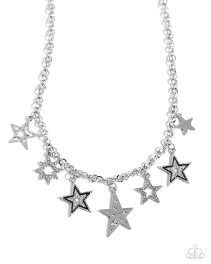 Starstruck Sentiment Black Necklace - Jewelry by Bretta