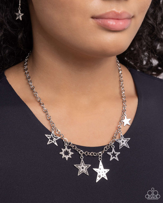 Starstruck Sentiment Black Necklace - Jewelry by Bretta
