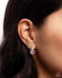 High Nobility Pink Hoop Earrings - Jewelry by Bretta
