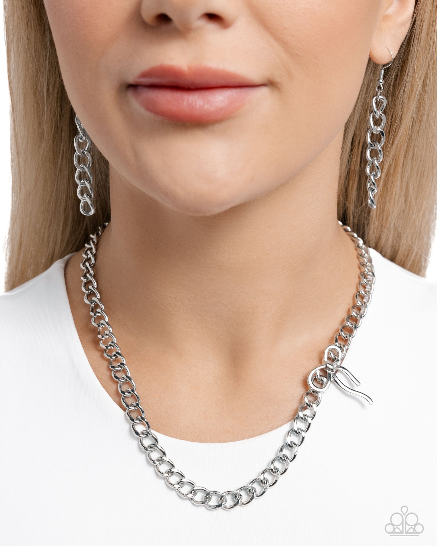 Leading Loops Silver Necklace - Jewelry by Bretta