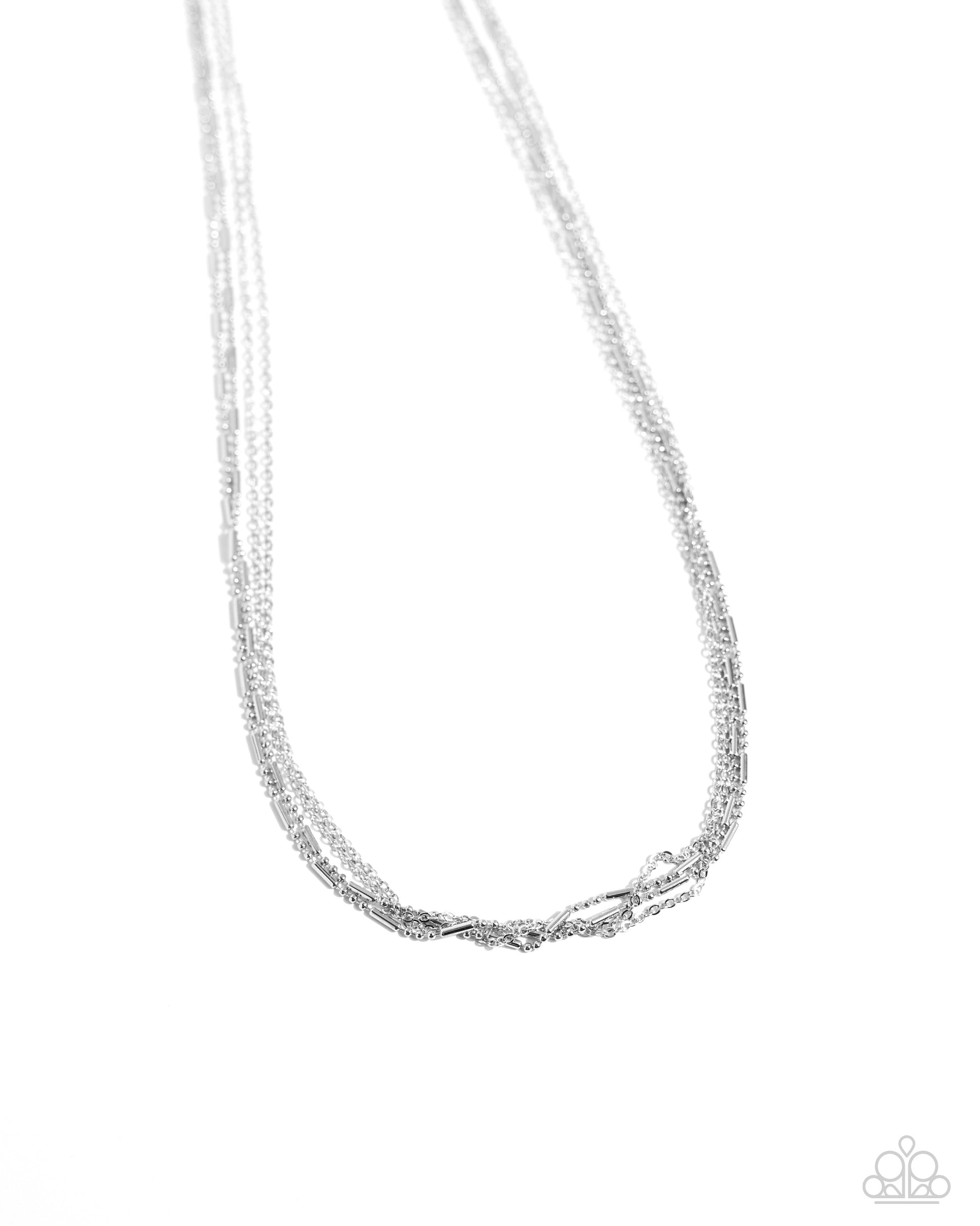 Dainty Dare Silver Necklace - Jewelry by Bretta
