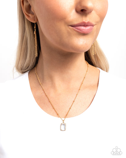 Suave Simplicity Blue Necklace - Jewelry by Bretta