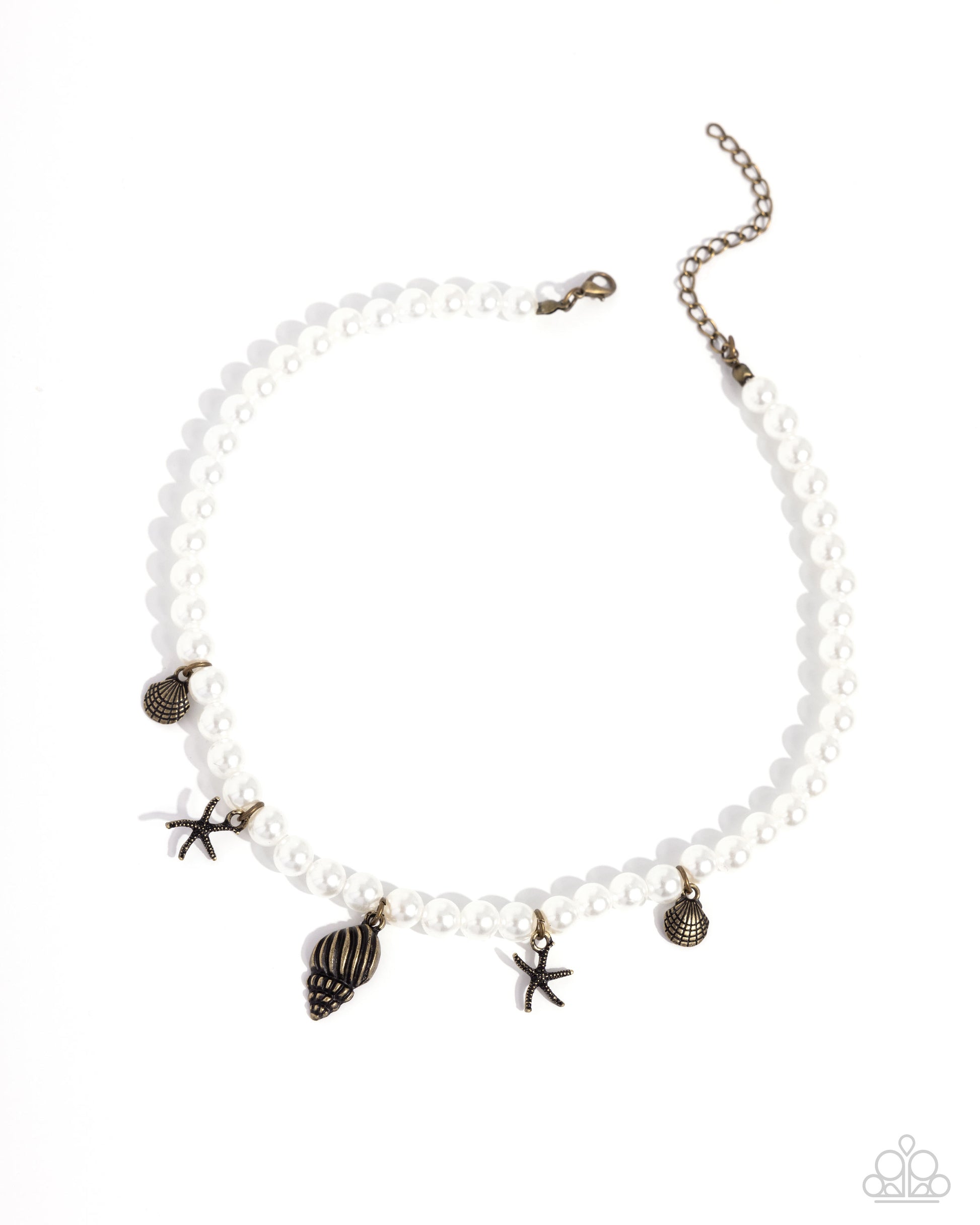 Beachcomber Beauty Brass Necklace - Jewelry by Bretta