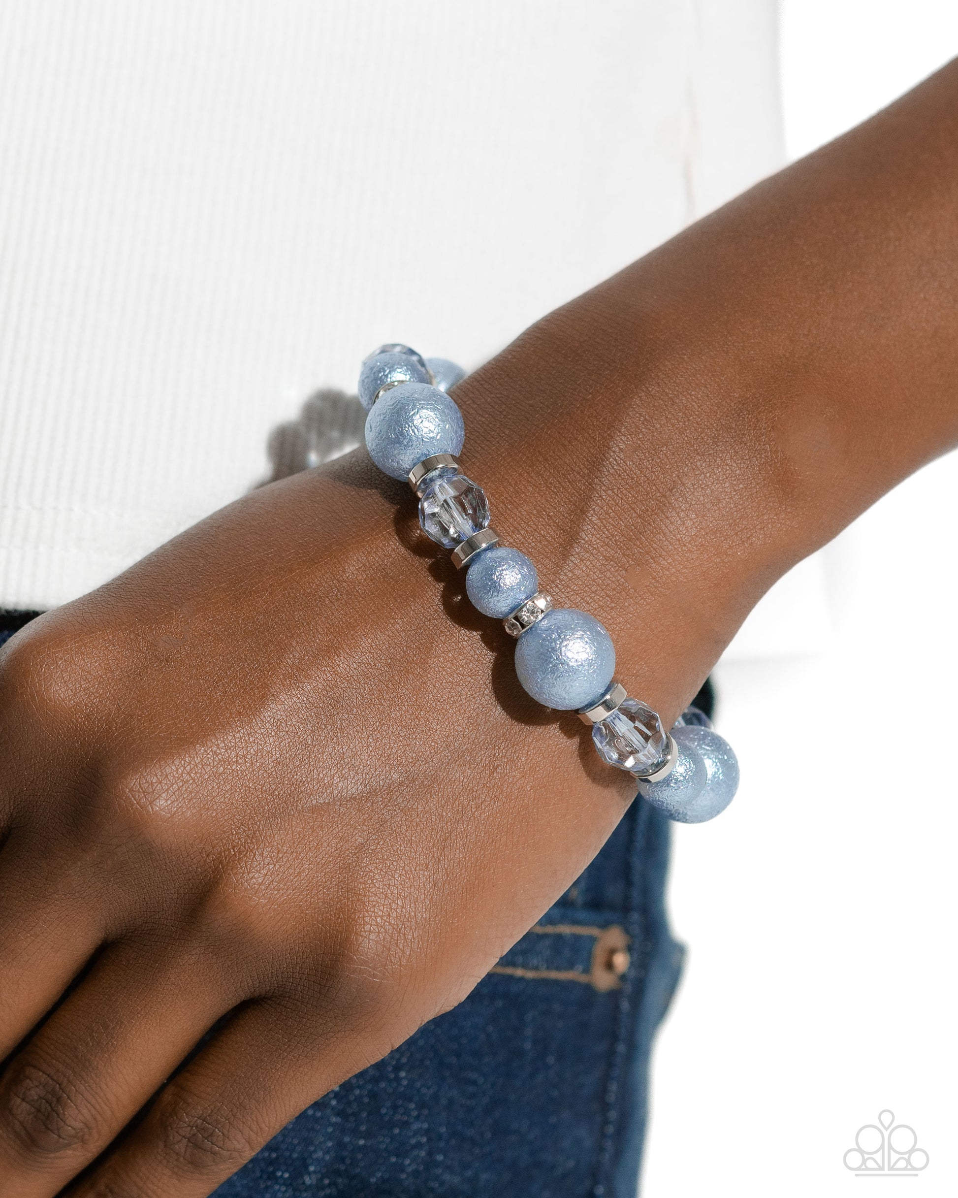 Pearl Protagonist Blue Bracelet - Jewelry by Bretta