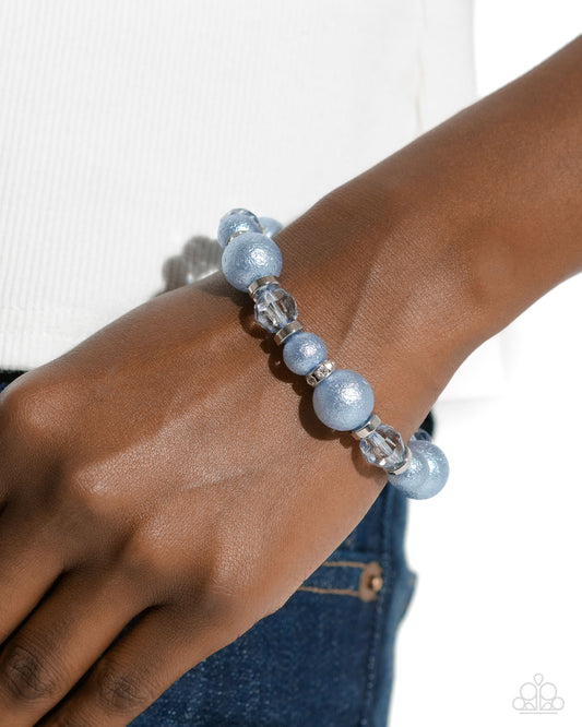 Pearl Protagonist Blue Bracelet - Jewelry by Bretta
