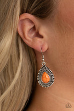 Paparazzi Accessories-Happy Horizons - Orange Earrings