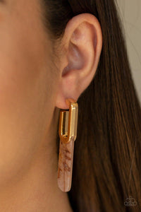 Paparazzi Accessories-HAUTE Off The Press - Multi Earrings