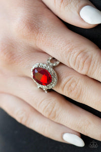 Magnificent Majesty Red Ring - Jewelry By Bretta - Jewelry by Bretta