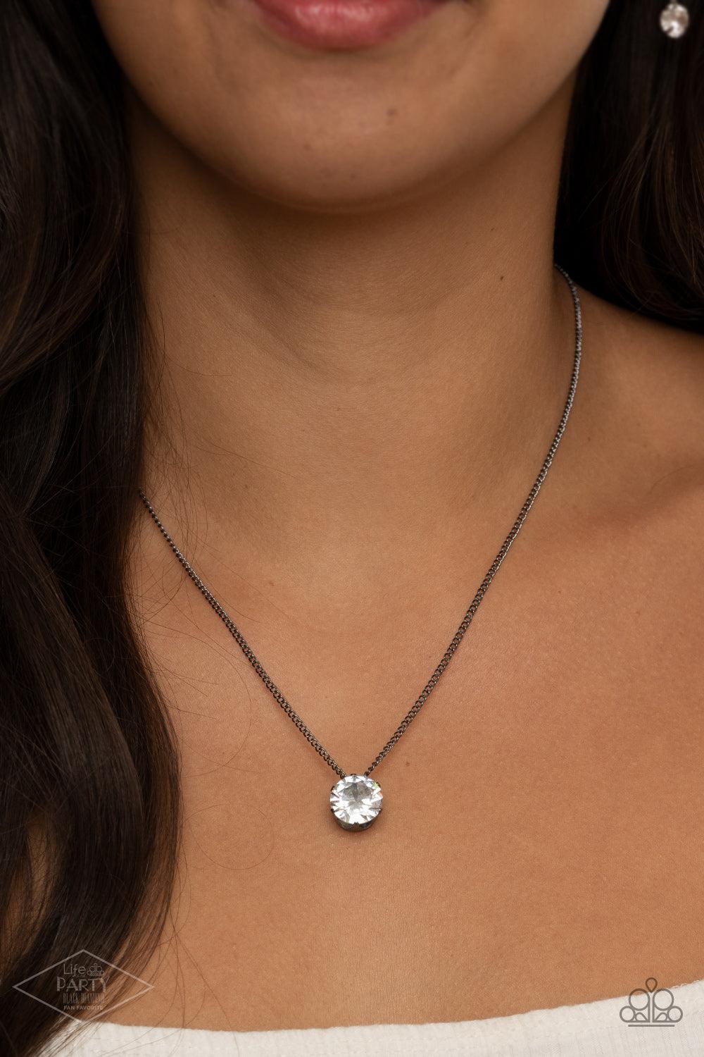 What A Gem Gunmetal Necklace - Jewelry by Bretta