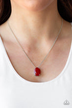 Paparazzi Accessories-Extra Ice - Red Necklace - jewelrybybretta